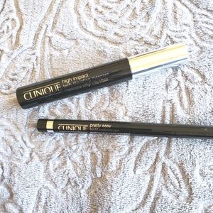 NWOT Clinique Mascara and Liquid Eyeliner Bundle